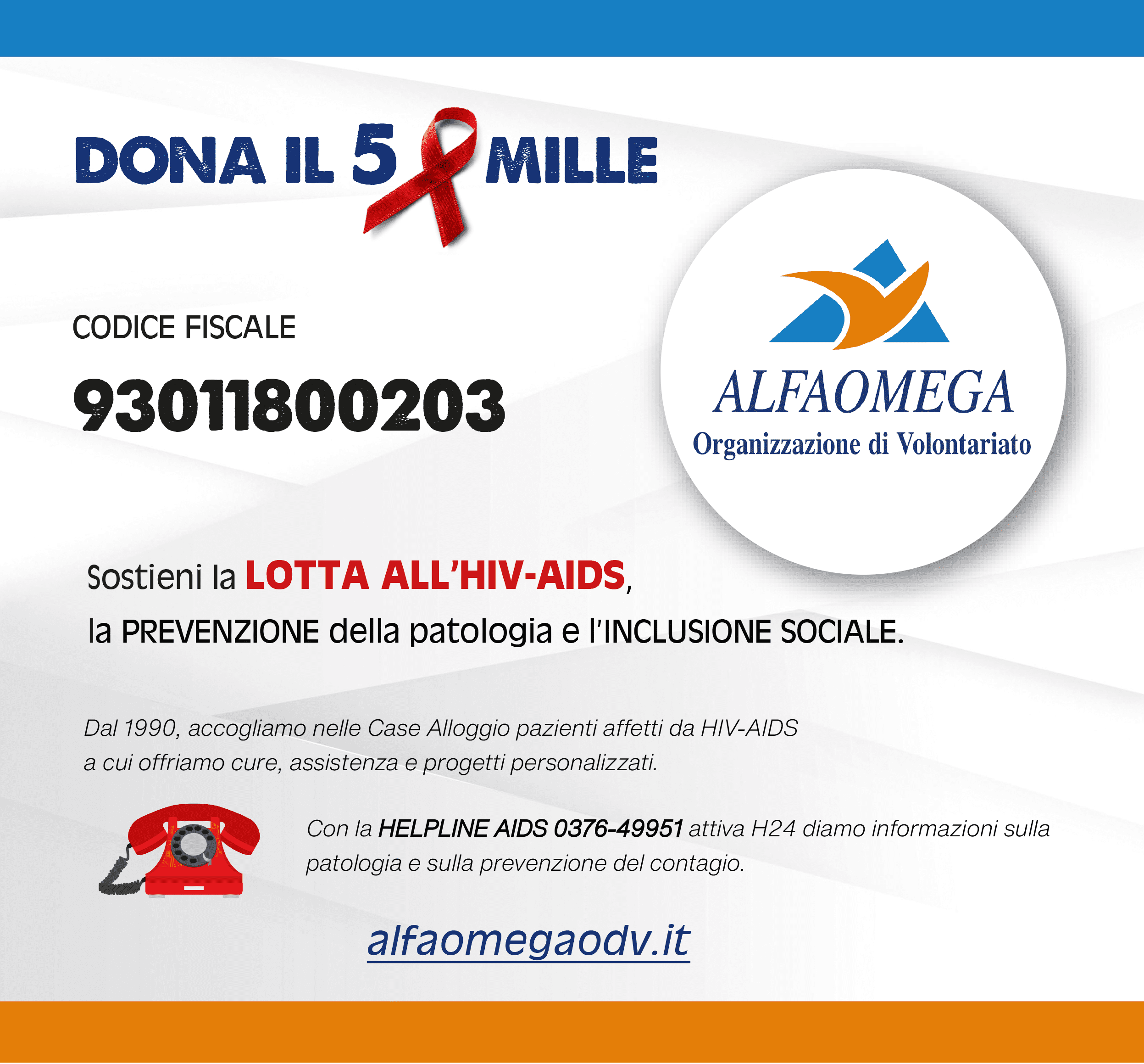 Alfaomega Dona 5Xmille