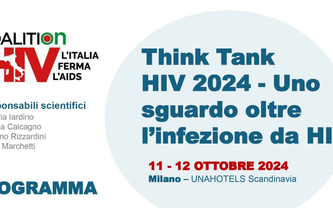 Alfaomega è patrocinatrice e partner partecipante dell’evento “Think Tank HIV 2024” di Fondazione The Bridge (11-12 ottobre, Milano)
